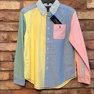 Polo by Ralph Lauren Kids Multicolor Button Down Shirt